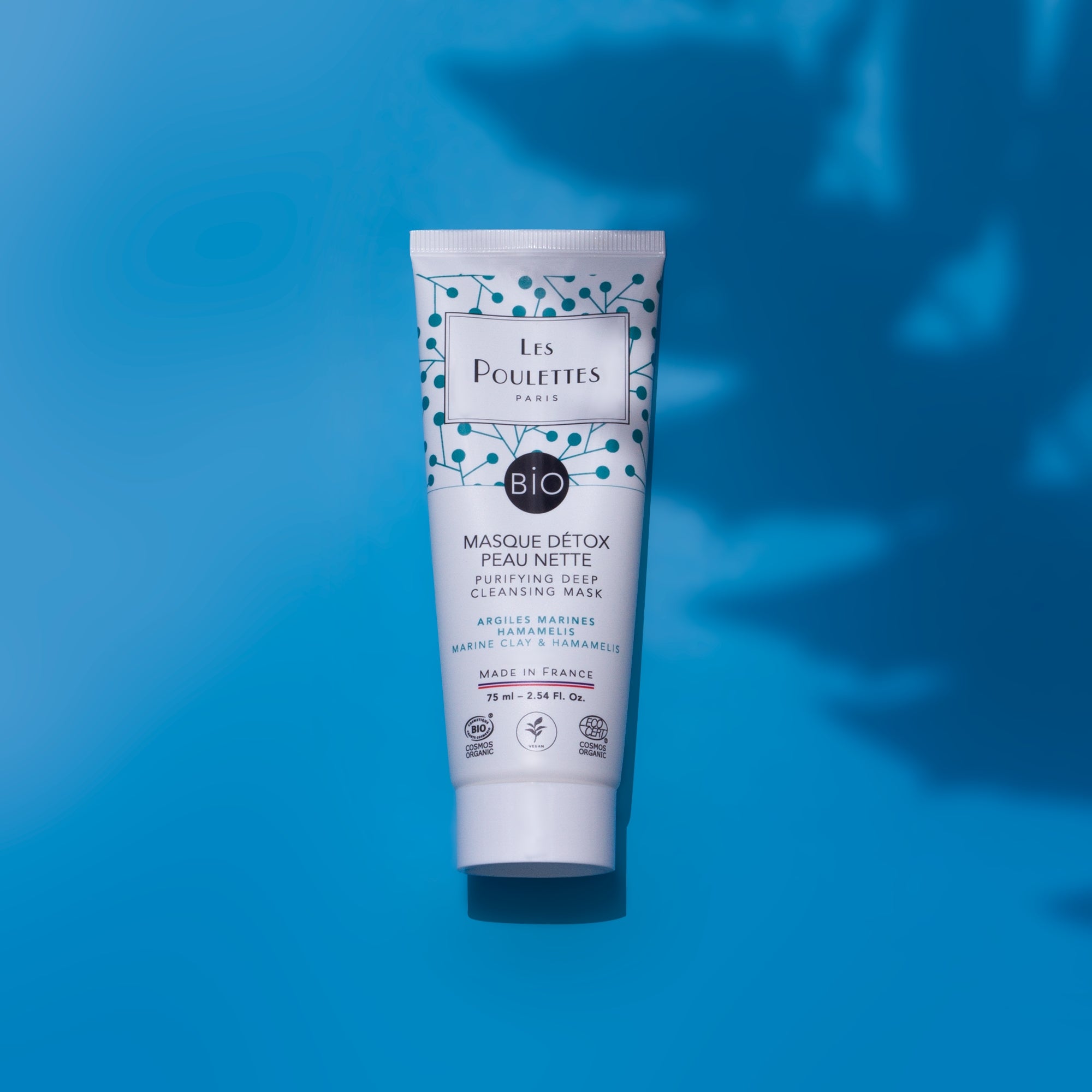 Les Poulettes Paris Masque Détox Peau Nette Argiles Marines Bio 75 ml 3