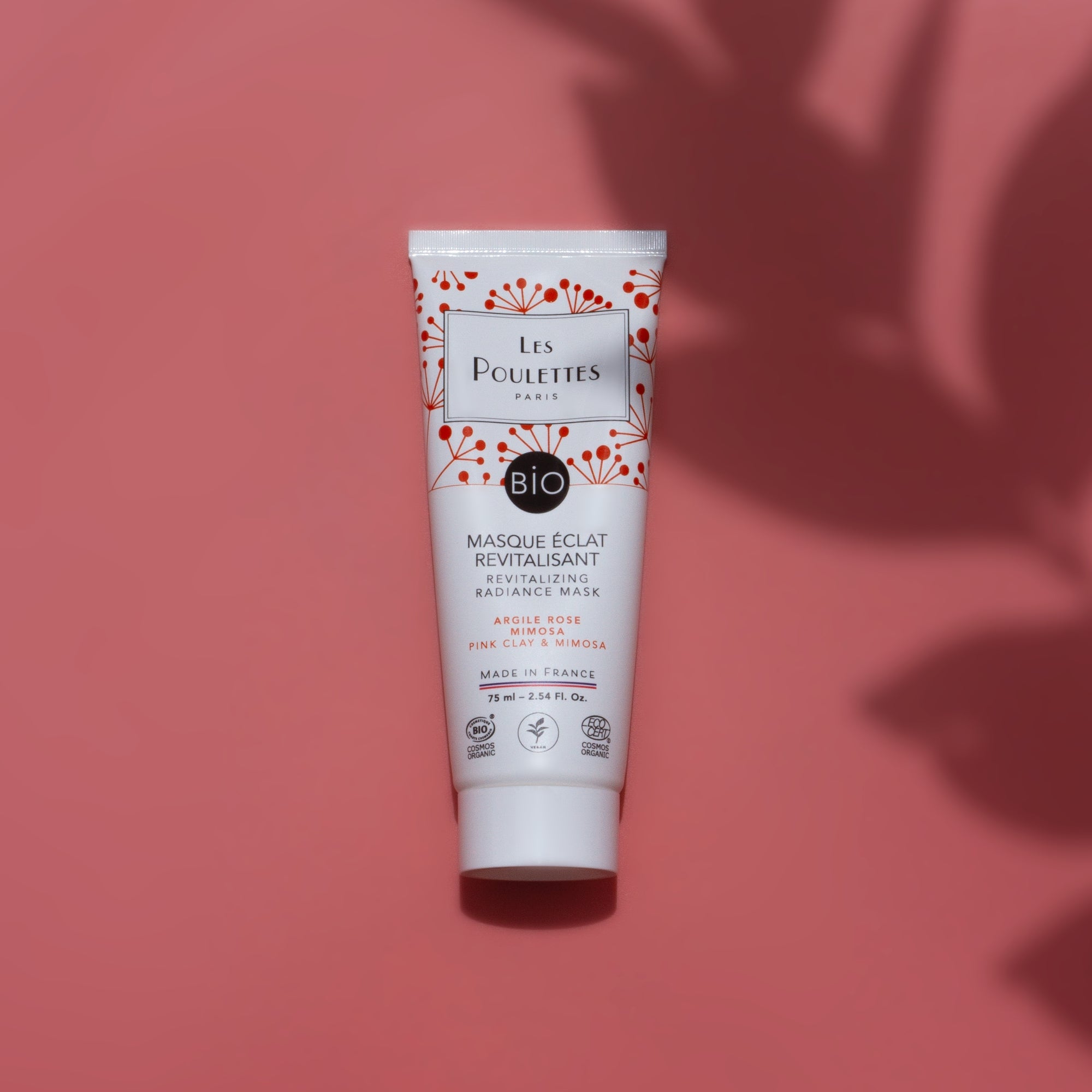 Les Poulettes Paris Masque Éclat Revitalisant Argile Rose Bio 75 ml 3