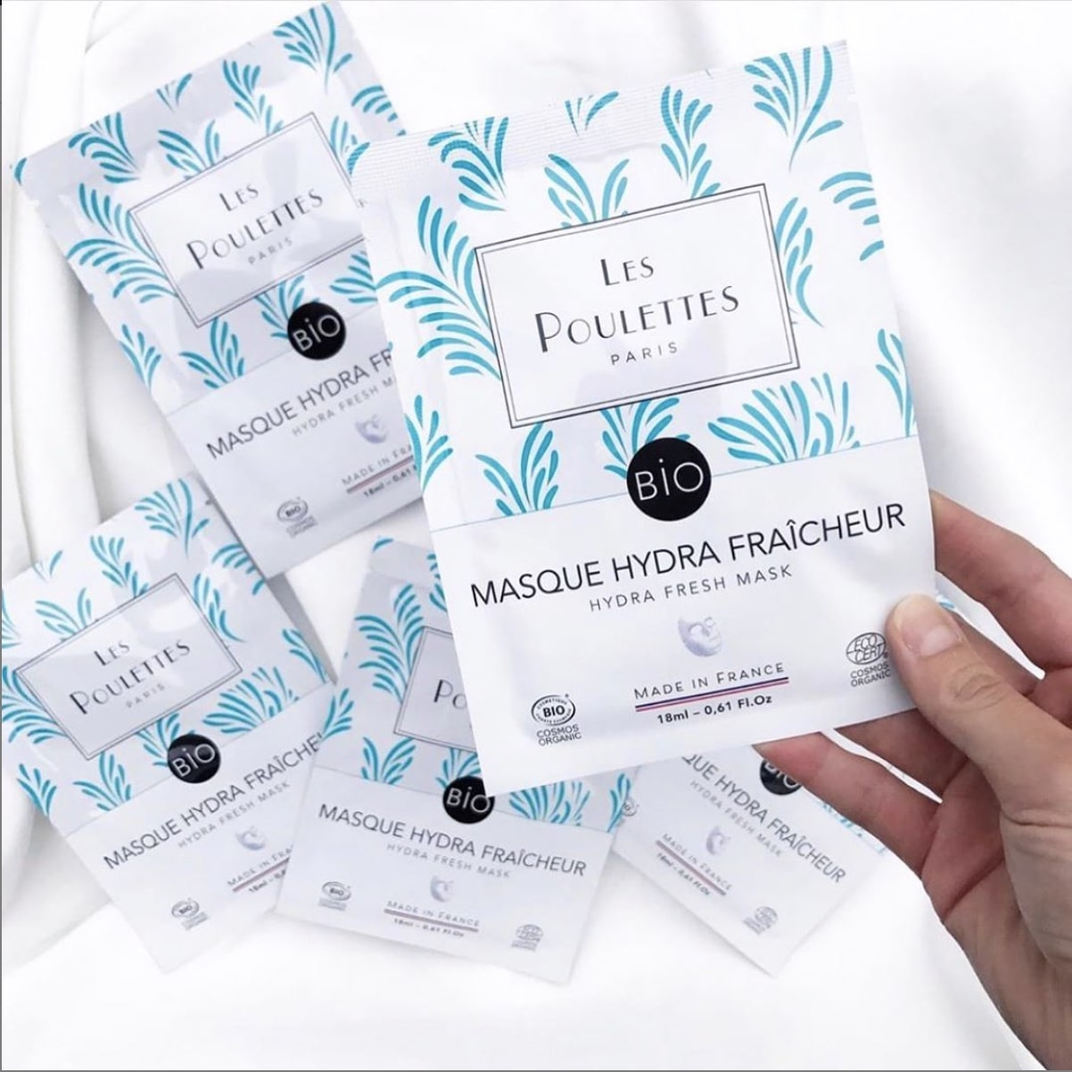 Les Poulettes Paris Masque Hydra Fraîcheur Bio 18 ml 4